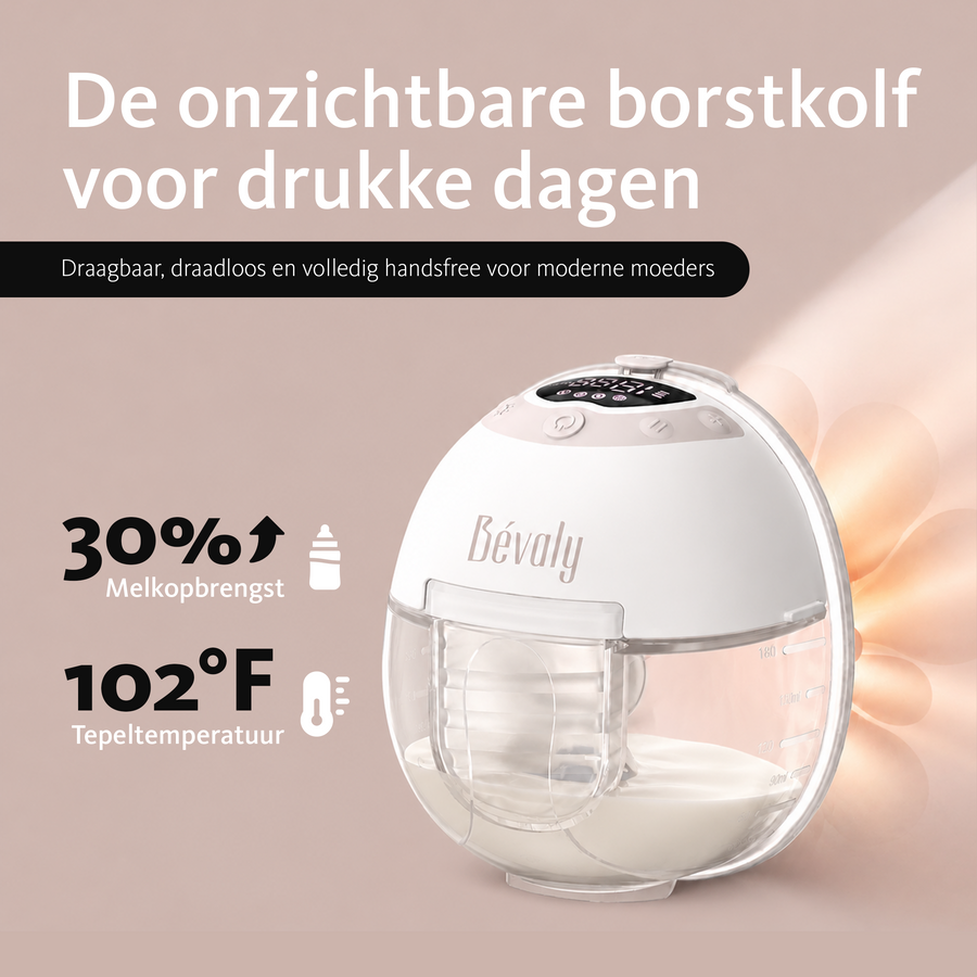 Bévaly Elektrische Borstkolf – Handsfree & Draagbaar