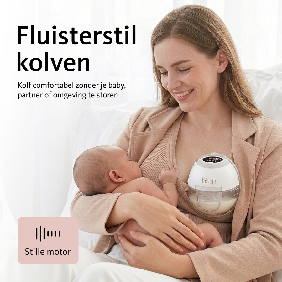 Bévaly Elektrische Borstkolf – Handsfree & Draagbaar