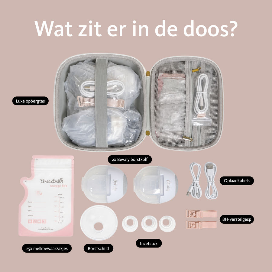 Bévaly Elektrische Borstkolf – Handsfree & Draagbaar